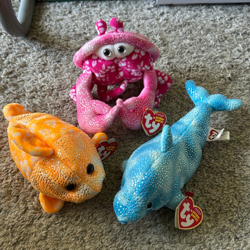 Tropical Ty beanie babies